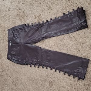 Genuine Leather Pants
